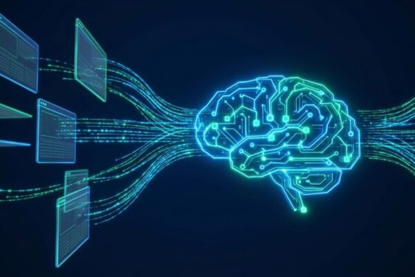 AI SEO strategy diagram showing ChatGPT and Google AI Overviews citation flow