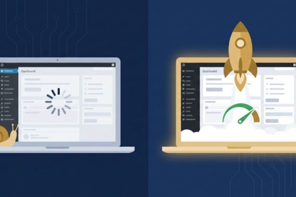 Fixing a slow WordPress site — speed optimization from slow snail to fast rocket