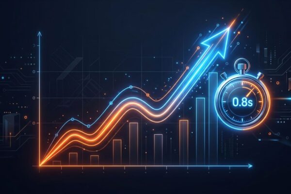 WordPress speed test comparison chart showing before and after plugin optimization