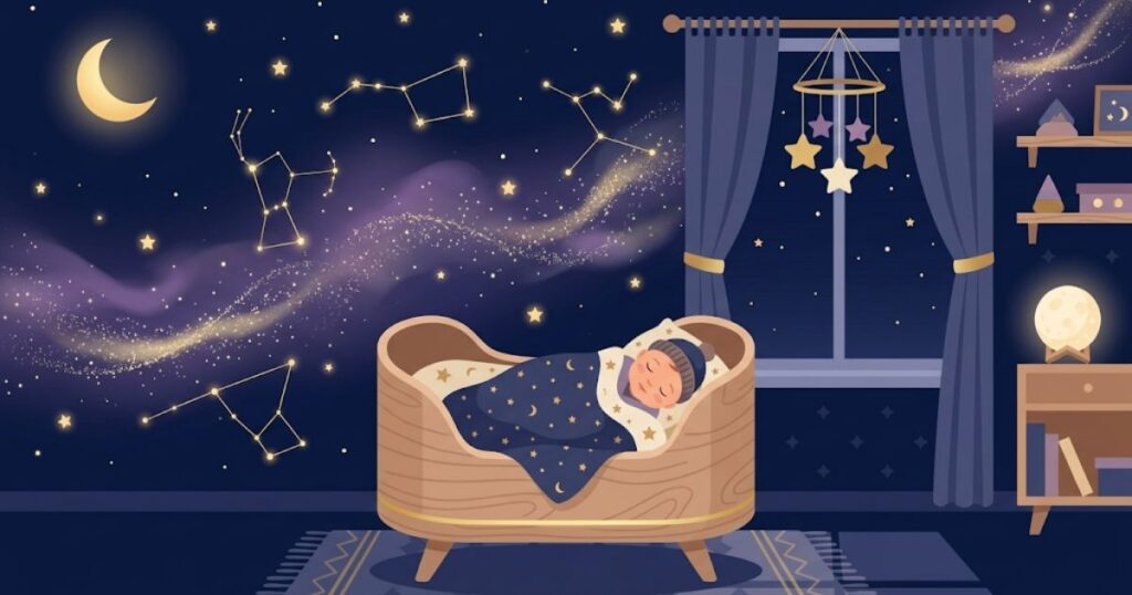 Baby name by date of birth and Nakshatra — illustration