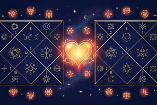 Kundli Milan Gun Milan marriage matching illustration